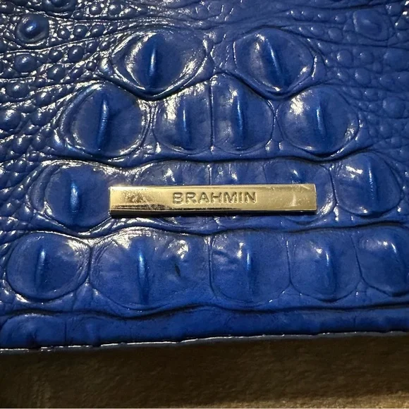 Brahmin Katie Blue Viper Melbourne Crossbody - Picture 9 of 10